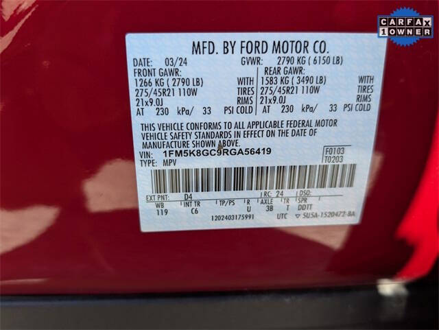 2024 Ford Explorer ST