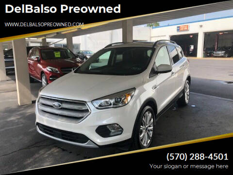 2019 Ford Escape for sale at DelBalso Preowned in Kingston PA