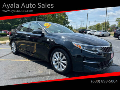 2016 Kia Optima for sale at Ayala Auto Sales in Aurora IL