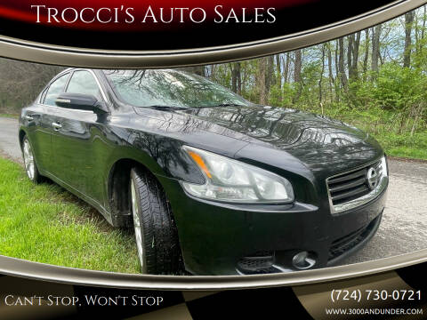 2012 Nissan Maxima for sale at Trocci's Auto Sales in West Pittsburg PA