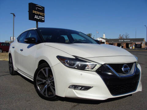 2016 Nissan Maxima for sale at Perfect Auto in Manassas VA