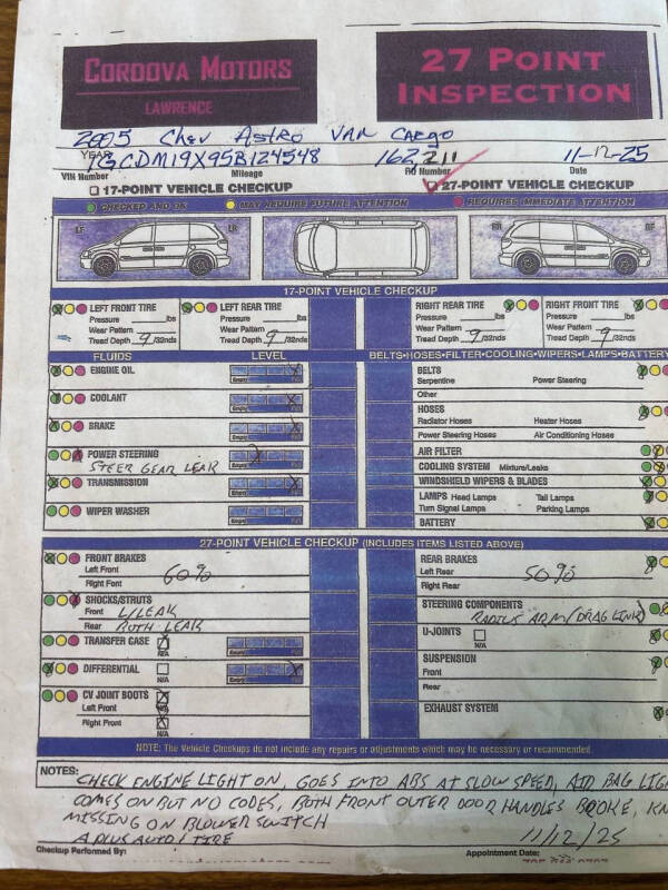 2005 Chevrolet Astro
