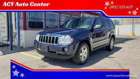 2006 Jeep Grand Cherokee for sale at ACY Auto Center in El Paso TX