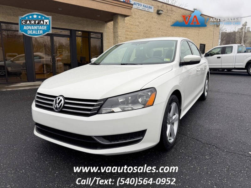 2013 Volkswagen Passat for sale at Va Auto Sales in Harrisonburg VA