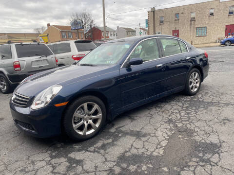 2006 Infiniti G35 for sale at Centre City Imports Inc in Reading PA