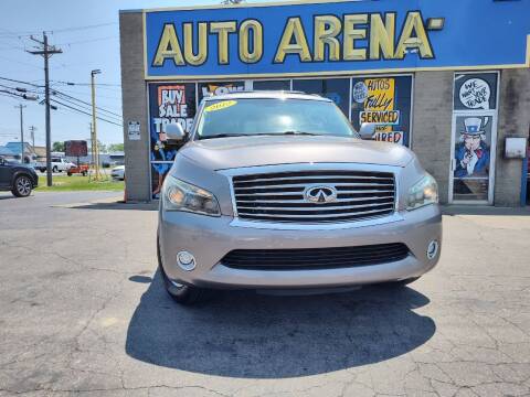 2012 Infiniti QX56 for sale at Auto Arena in Fairfield OH
