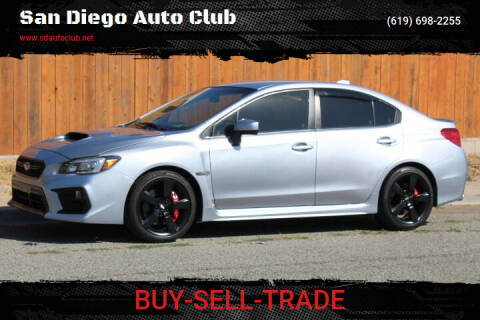 2020 Subaru WRX for sale at San Diego Auto Club in Spring Valley CA