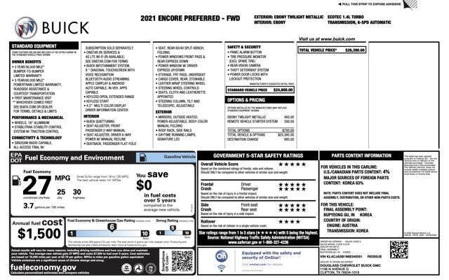 2021 Buick Encore Preferred