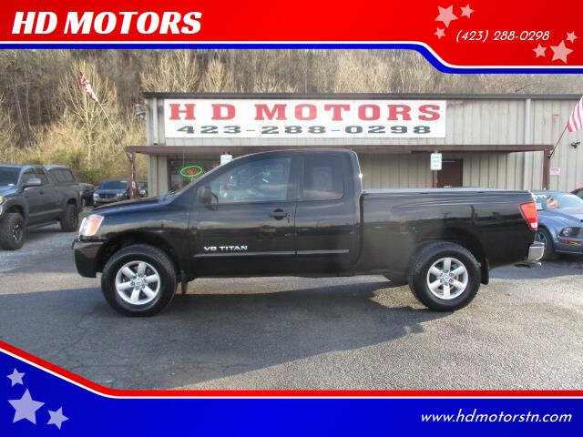 2012 Nissan Titan for sale at HD MOTORS in Kingsport TN