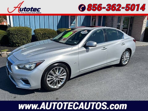 2020 Infiniti Q50 for sale at Autotec Auto Sales in Vineland NJ