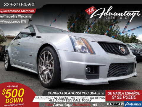 2011 Cadillac CTS-V for sale at ADVANTAGE AUTO SALES INC in Bell CA