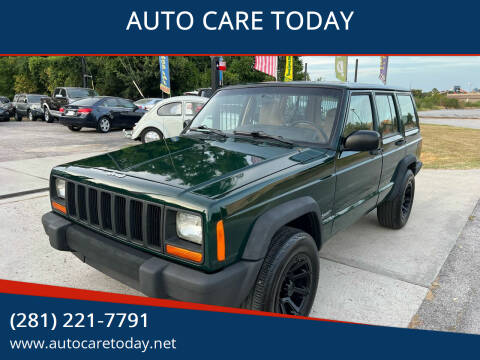 1999 Jeep Cherokee for sale at AUTO CARE TODAY in Spring TX
