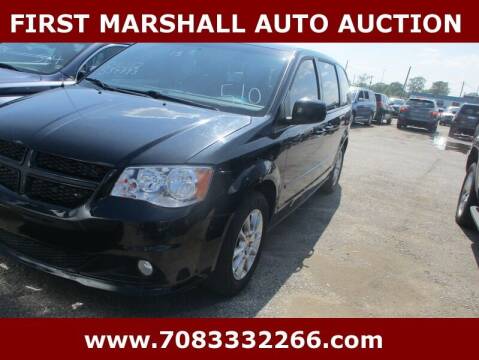 2013 Dodge Grand Caravan for sale at First Marshall Auto Auction in Harvey IL