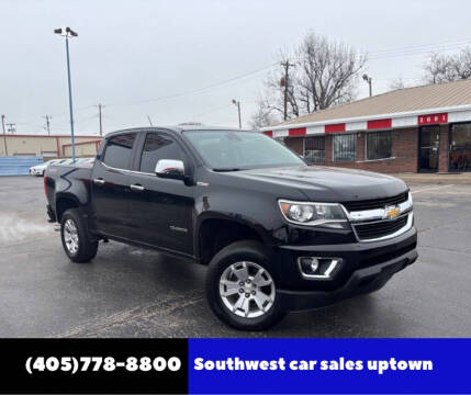 2017 Chevrolet Colorado for sale at Southwest Car Sales Uptown in Oklahoma City OK