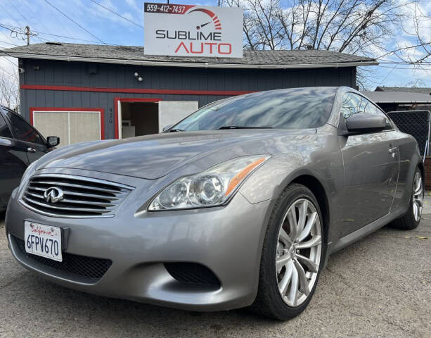 2008 INFINITI G37 for sale at SUBLIME AUTO in Fresno, CA