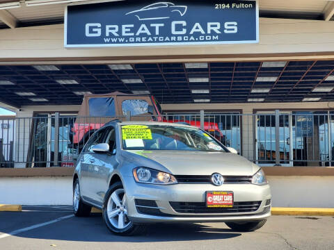 2015 Volkswagen Golf SportWagen for sale at Great Cars in Sacramento CA