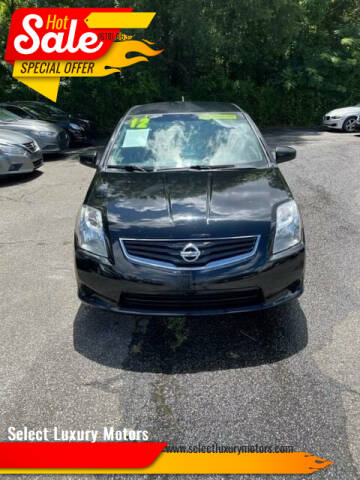 2012 Nissan Sentra for sale at Select Luxury Motors in Cumming GA