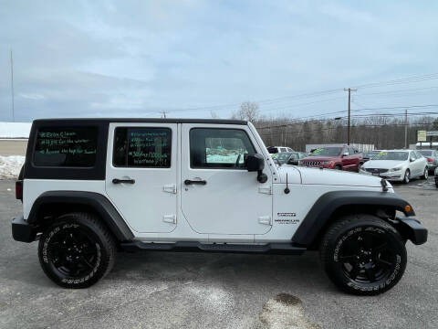 2017 Jeep Wrangler Unlimited for sale at Rennen Performance in Auburn ME