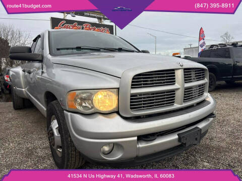 2004 Dodge Ram 3500 for sale at Route 41 Budget Auto in Wadsworth IL