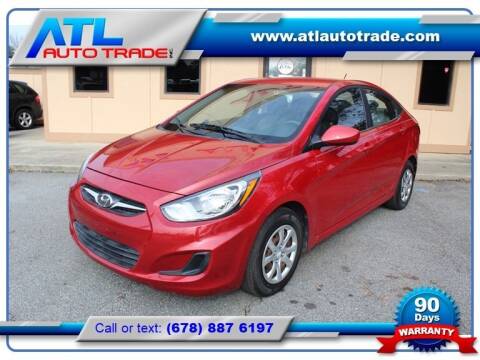 2012 Hyundai Accent for sale at ATL Auto Trade, Inc. in Stone Mountain GA