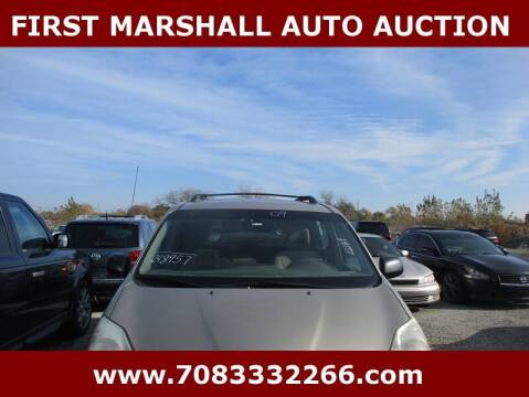 2009 Toyota Sienna for sale at First Marshall Auto Auction in Harvey IL