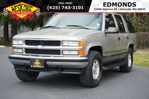 1998 Chevrolet Tahoe for sale at West Coast AutoWorks -Edmonds in Edmonds WA