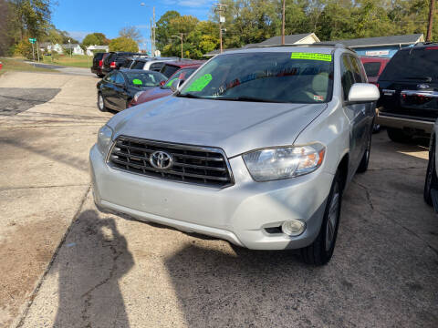 2008 Toyota Highlander for sale at Motley's Auto World in Danville VA