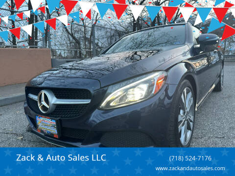 2017 Mercedes-Benz C-Class for sale at Zack & Auto Sales LLC in Staten Island NY