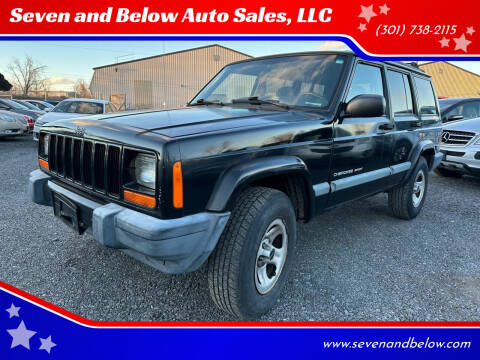 2000 Jeep Cherokee for sale at Seven and Below Auto Sales, LLC in Rockville MD