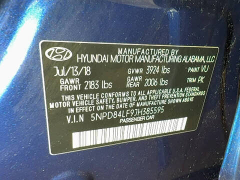 2018 Hyundai Elantra