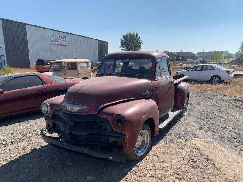 1954 Chevrolet 3100 for sale at Fatt Larry's Customs - Classics/Projects in Sugar City ID