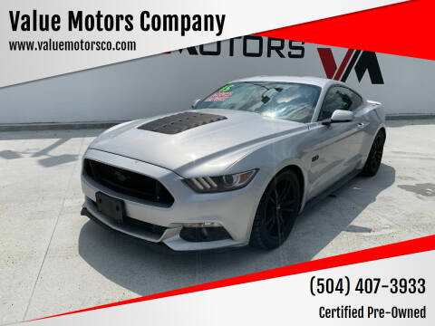 2015 Ford Mustang for sale at Value Motors Company in Marrero LA