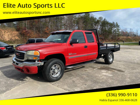 2003 GMC Sierra 2500HD for sale at Elite Auto Sports LLC in Wilkesboro NC