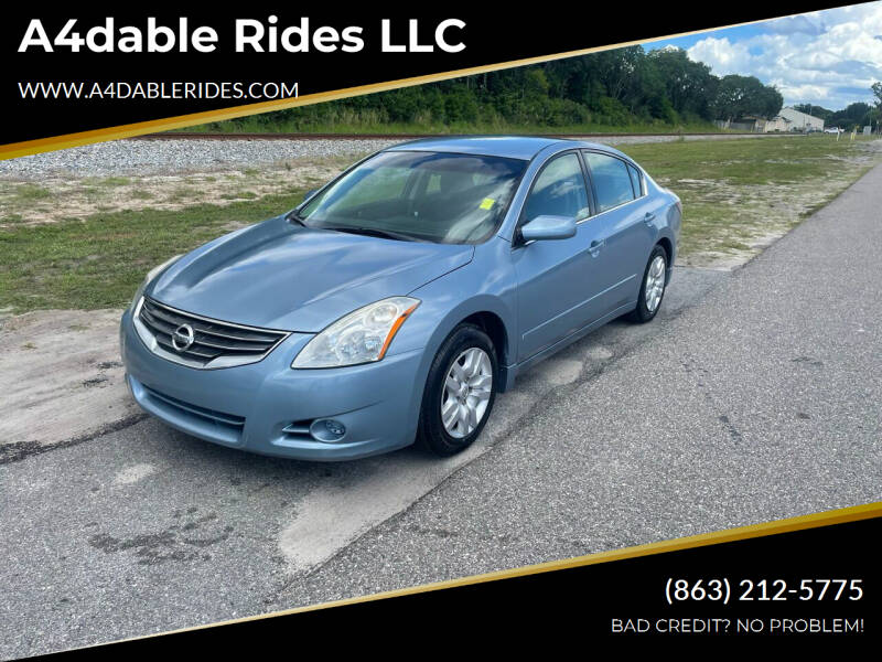 2010 Nissan Altima for sale at A4dable Rides LLC in Haines City FL