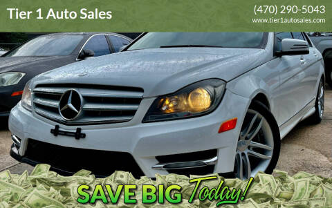 2013 Mercedes-Benz C-Class for sale at Tier 1 Auto Sales in Gainesville GA