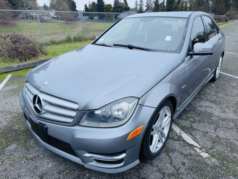 Used 2012 Mercedes-Benz C-Class C250 Sport with VIN WDDGF4HB3CR204047 for sale in Tacoma, WA