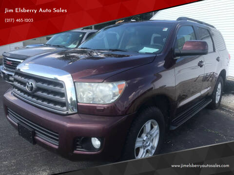 2008 Toyota Sequoia for sale at Jim Elsberry Auto Sales in Paris IL