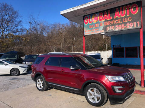 2017 Ford Explorer for sale at Global Auto Sales and Service in Nashville TN