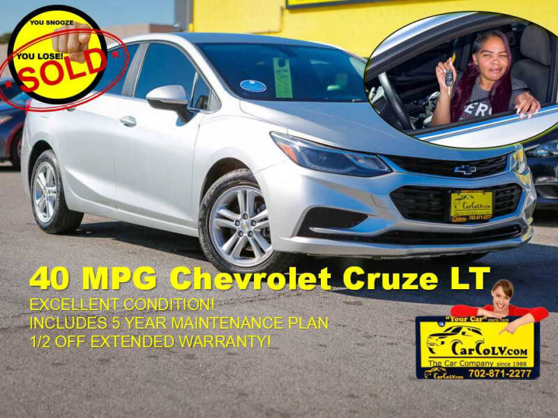 2018 Chevrolet Cruze for sale at The Car Company in Las Vegas NV