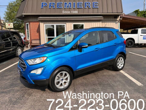 2018 Ford EcoSport for sale at Premiere Auto Sales in Washington PA