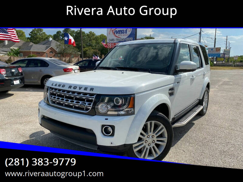 2016 Land Rover LR4 for sale at Rivera Auto Group in Spring TX