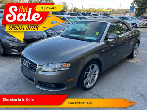 2009 Audi A4 for sale at Cherokee Auto Sales in Acworth GA