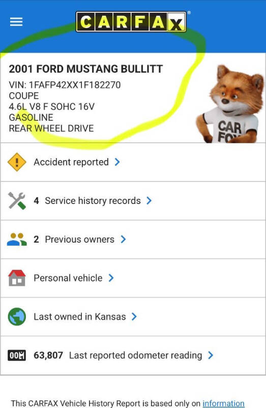 2001 Ford Mustang GT