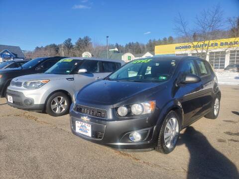 2014 Chevrolet Sonic for sale at Auto Wholesalers Of Hooksett in Hooksett NH