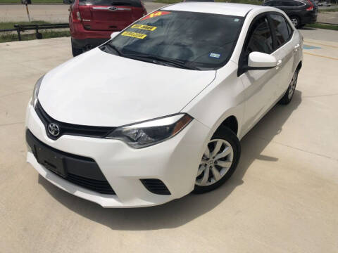 2014 Toyota Corolla for sale at Raj Motors Sales in Greenville TX