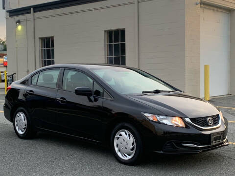2015 Honda Civic for sale at KG MOTORS in West Newton MA