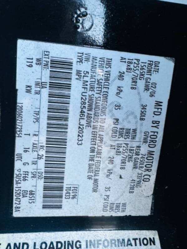 2006 Lincoln Navigator Ultimate