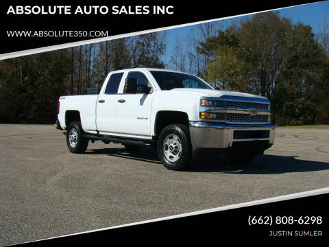 2019 Chevrolet Silverado 2500HD for sale at ABSOLUTE AUTO SALES INC in Corinth MS