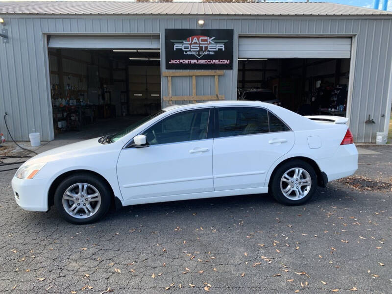 2007 Honda Accord for sale at Jack Foster Used Cars LLC in Honea Path SC