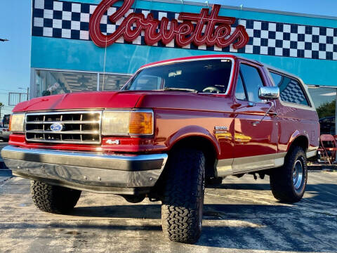 1989 Ford Bronco for sale at STINGRAY ALLEY in Corpus Christi TX